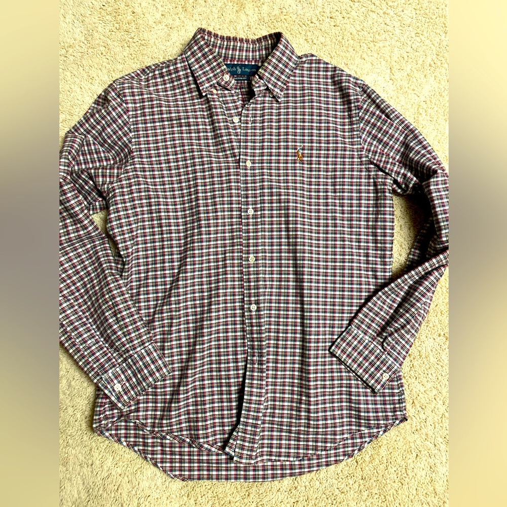 Ralph Lauren dress shirt med. mens
